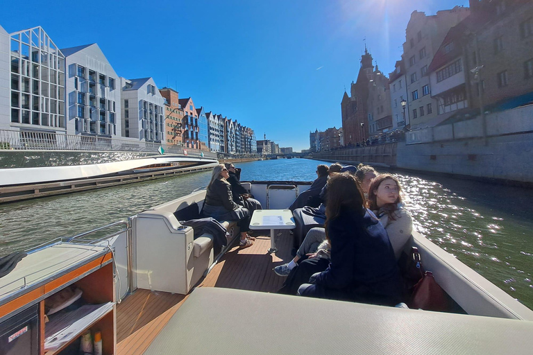 Gdańsk: Comfortable Catamaran Cruise on the Motława River