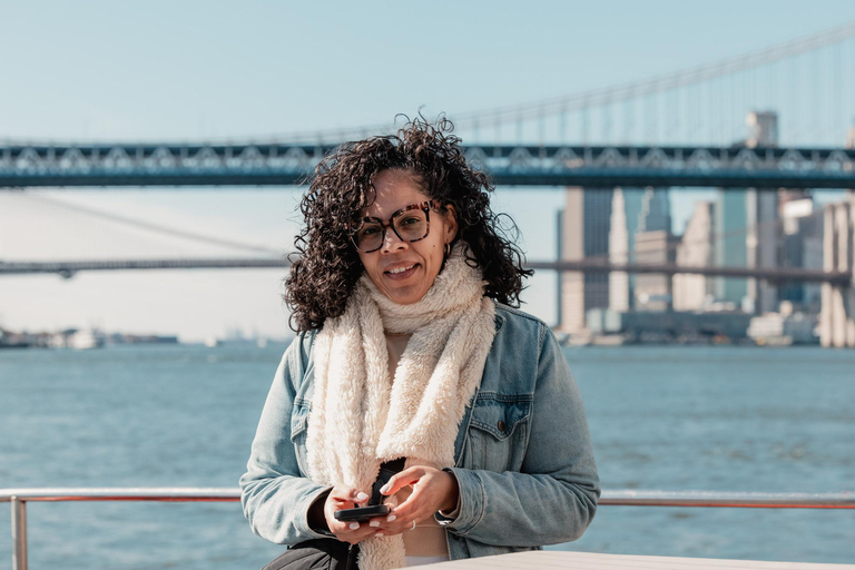 NYC Skyline &amp; Statue of Liberty Sightseeing Cruise90 minuten durende rondleiding