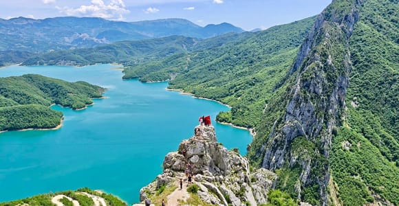 From Tirana: Bovilla Lake to Gamti Mountain Viewpoint Hike