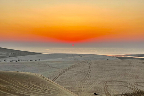 Doha: Tour dell&#039;alba/tramonto con safari nel deserto