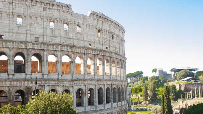 Roma: Ticket de entrada rápida al Coliseo y al Foro con audioguía