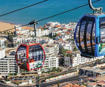 Agadir Cable Car Téléphérique With Hotel Transfrs