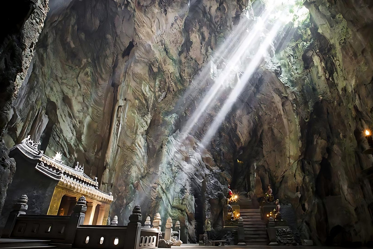 Lady Buddha, Marble Mountains and Am Phu Cave in Da Nang Private Tour & Private transfer & Private Guide