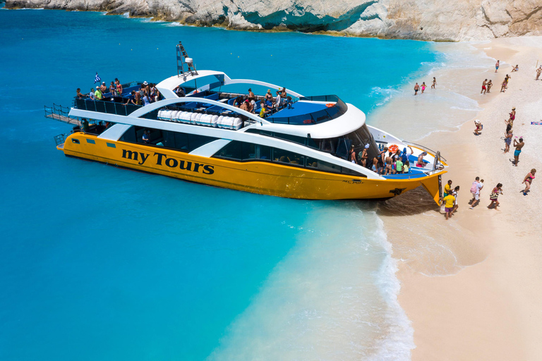 MyTours - Zakynthos: Shipwreck Beach & Blue Caves Boat Tour