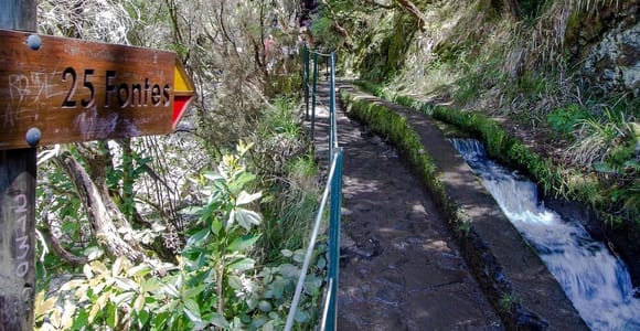 Madeira Rabacal:25 Fountains&Risco Waterfall Hiking Tour