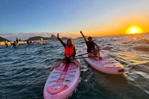 Paddla i soluppgången i Rio – eller under dagenPaddelsurfing i Rio vid soluppgången – eller under dagen