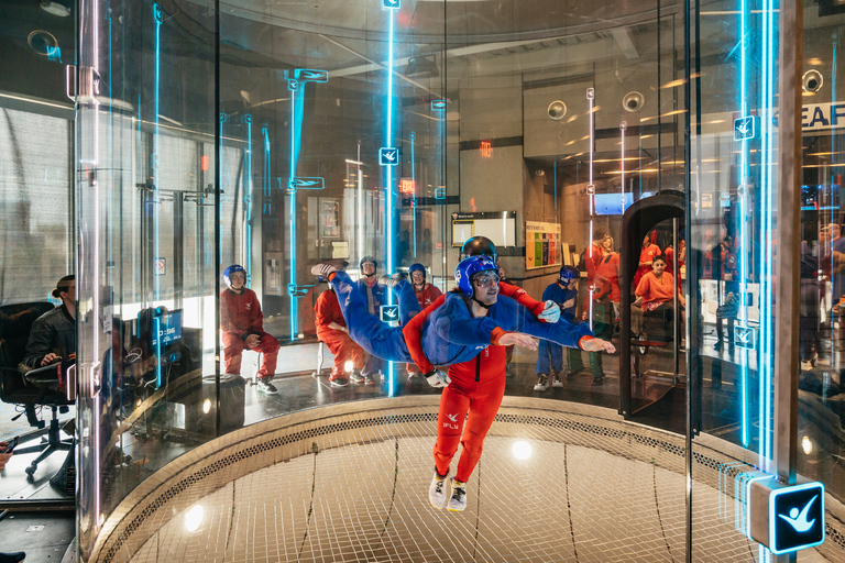 Experiência de primeira viagem iFLY Dallas