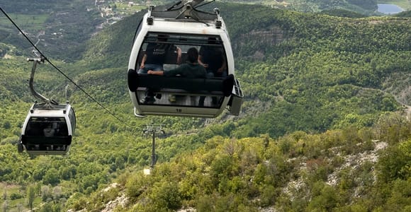 Tirana/Durres/Lalez: Dajti Mountain, Cable Car Ticket & Transport