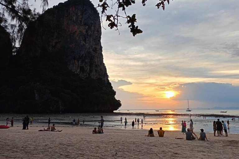 Krabi: 7 Islands Sunset Tour by Longtail Boat & BBQ Dinner