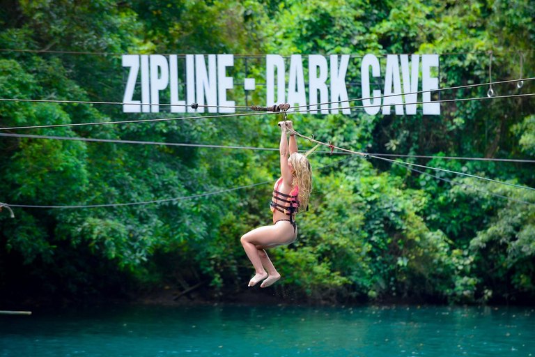 Phong Nha: Zipline Dark Cave & Paradise Cave Exploration Option 4: Full Adventure Experience - Drop-off in Hue
