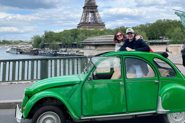 Paris: Tour of the Must-See Monuments by 2CV (1 hour) Paris: Tour of the Must-See Monuments by 2CV (2 hours)