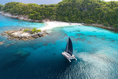 From Phuket: Coral and Racha Yai Islands Catamaran Tour
