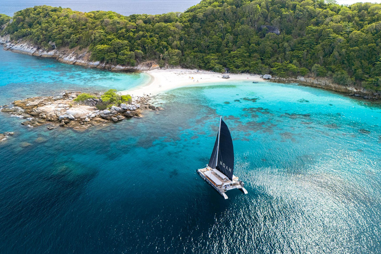 From Phuket: Coral and Racha Yai Islands Catamaran Tour