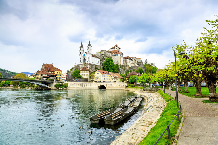 Excursion privée d&#039;une journée de Bâle à Lucerne, Aarburg &amp; Castle