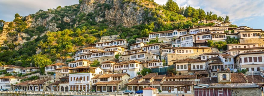De Tirana/Durres : visite de Berat et Belsh, avec prise en charge à l'hôtel