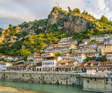 From Durres/Golem: Berat City & Belshi Lake Day Trip