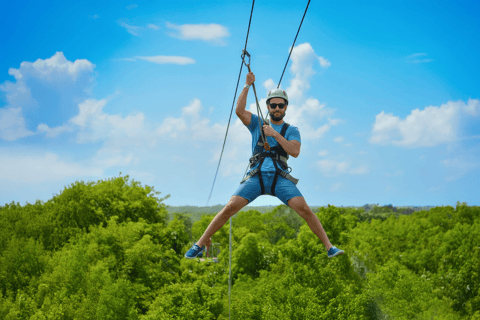From Cancun: Cozumel Kuza Park & El Cielo Snorkel Tour