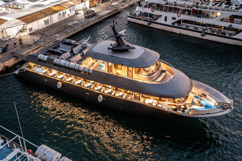 Rhodes Sunset Live DJ Boat Party with Transfer Entry Pass