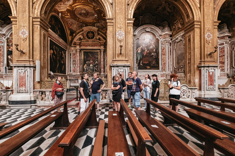 Naples: Downtown, Veiled Christ &amp; Cloister of St Clare EntryTour with Cappella Sansevero Only