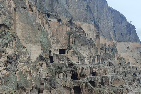 From Tbilisi: Vardzia, Ananauri & Secret Cave Adventure