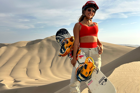 Sandboard|SandSkiing Sunset Buggy 4x4 em HuacachinaSandboard | SandSkiing Passeio de buggy 4x4 ao pôr do sol em Huacachina