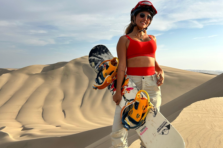 Sandboard|SandSkiing Sunset Buggy 4x4 em HuacachinaSandboard | SandSkiing Passeio de buggy 4x4 ao pôr do sol em Huacachina