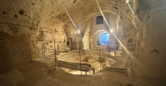 Matera: Underground Tour of the Sassi with Audio Guide
