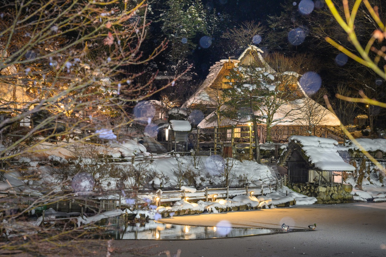 Hida: Snow Playground & Illuminated Gassho Village Day Trip