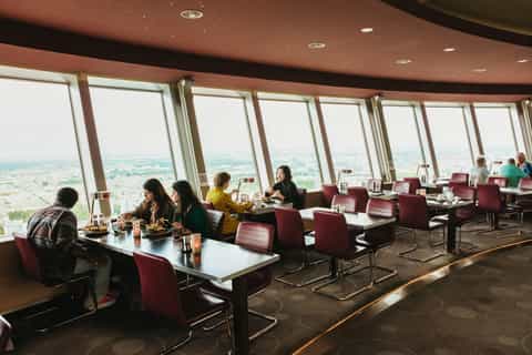 Berlin: TV Tower Restaurant Inner Circle Ticket & Fast View