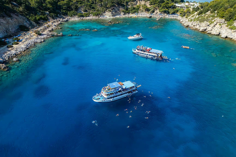 Rhodes: Swimming Cruise with Greek Buffet Lunch
