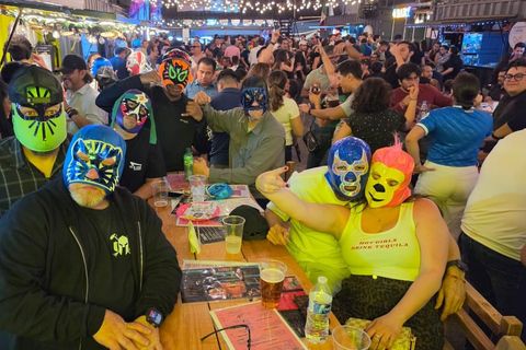 Mexico City: Lucha Libre Night with Hotel Pickup & Mask.