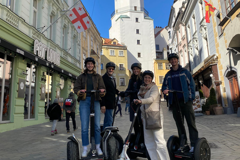 Bratislava: Rundtur med elscooterBratislava: Flodpromenad