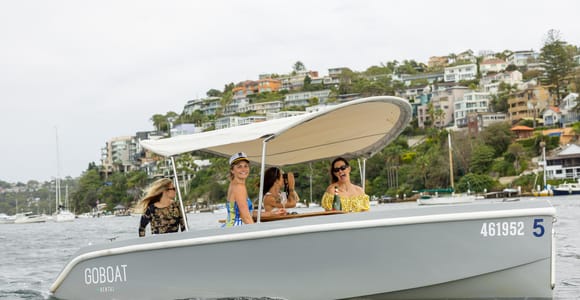 Sydney: Electric Boat Rental from The Spit, Mosman
