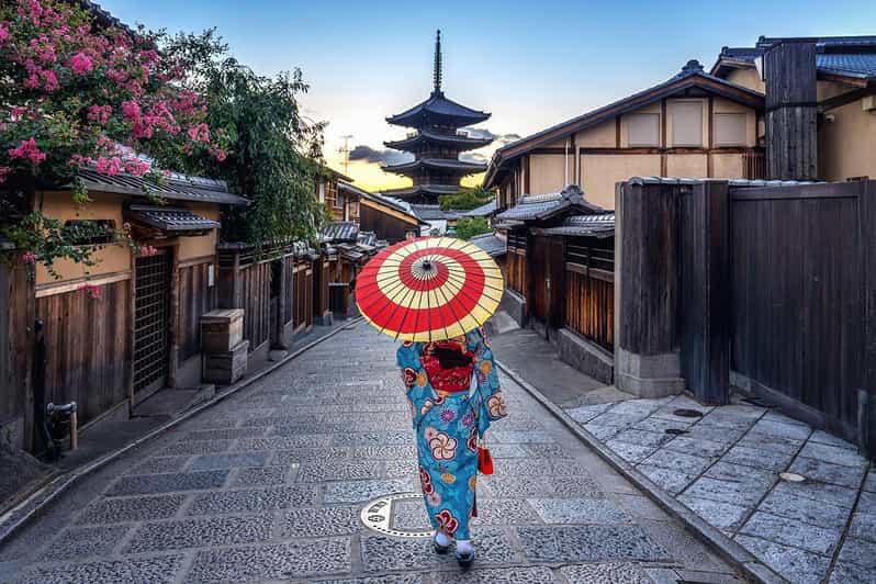 Kyoto Gion Walk: Kiyomizudera, Geisha, Zen Temple & Shrines