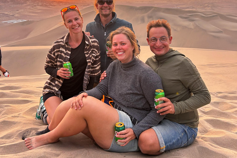 Ica/Huacachina: Buggy 4x4 en las dunas al atardecer + sandsled