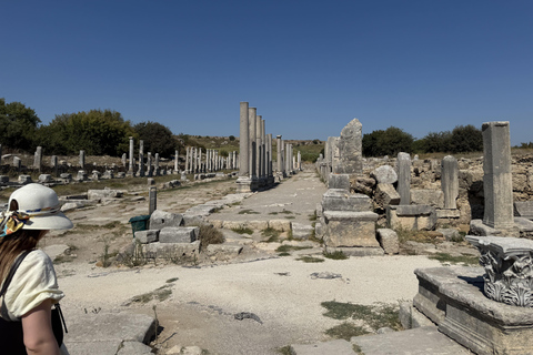 Antalya: Perge & City of Side, Aspendos, Waterfall and Lunch Perge, Side, Aspendos, Waterfall Tour with Entrance