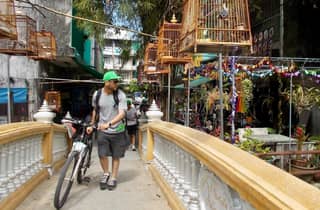 Geführte Radtour: thailändische Kultur und das Leben in Bangkok