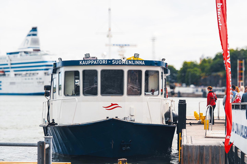 From Helsinki: Ferry to Suomenlinna & Museum admission