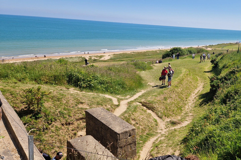 Praias de desembarque na Normandia: Tour particular de um dia saindo de BayeuxCom guia certificado