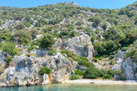 Navigare in Turchia: Crociera in caicco da Olympos a Fethiye di 18-39 anni fa