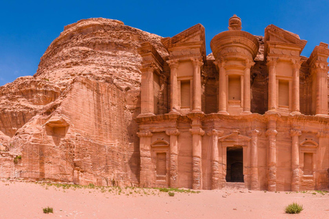 From Amman: Private Day Tour to Petra & Dead Sea Petra and Dead Sea without Entrance Fees