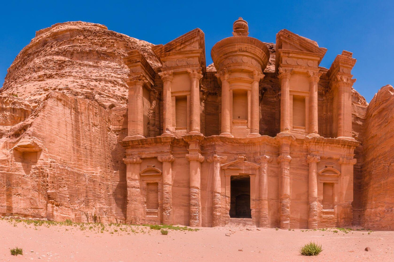 From Amman: Private Day Tour to Petra & Dead Sea Petra and Dead Sea with Entrance Fees