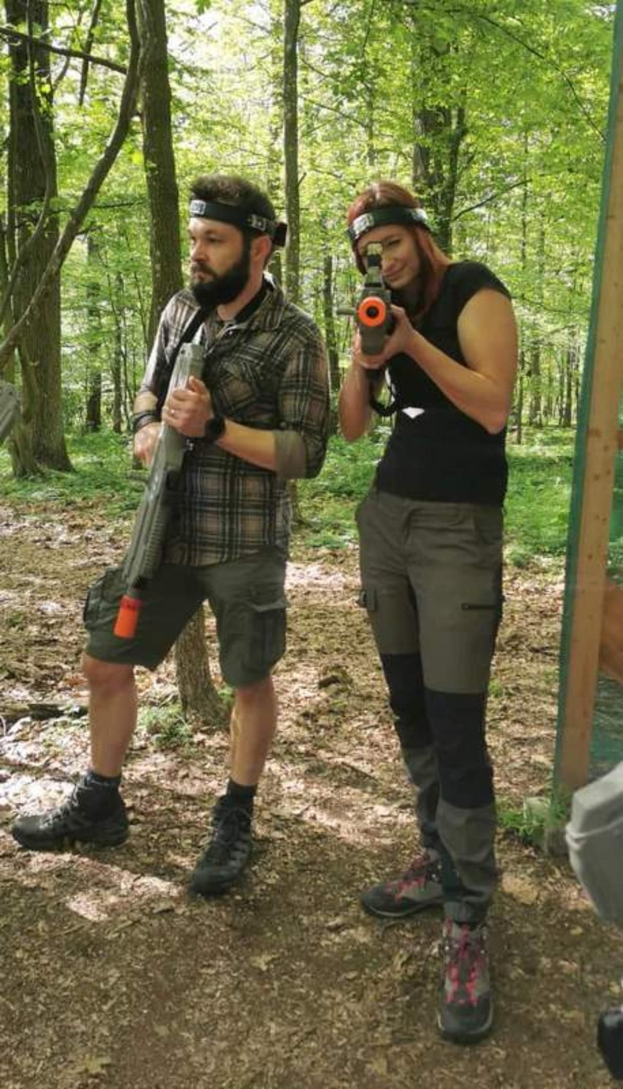 Brombachsee: Taktik-Paket für Outdoor-Laser-Tag