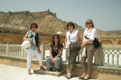 Jaipur: Amber Fort, Stadtpalast und Hawa Mahal Tagestour