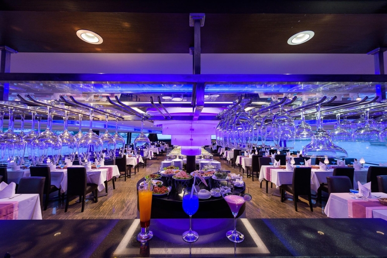 Bangkok: Chao Phraya Princess Dinner Cruise TicketInternationales Buffet am ICONSIAM Pier für thailändische Besucher
