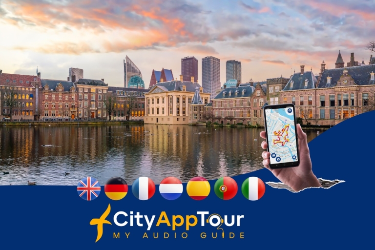 The Hague: Walking Tour with Audio Guide on App €25.00 - Group ticket (3-6 persons)