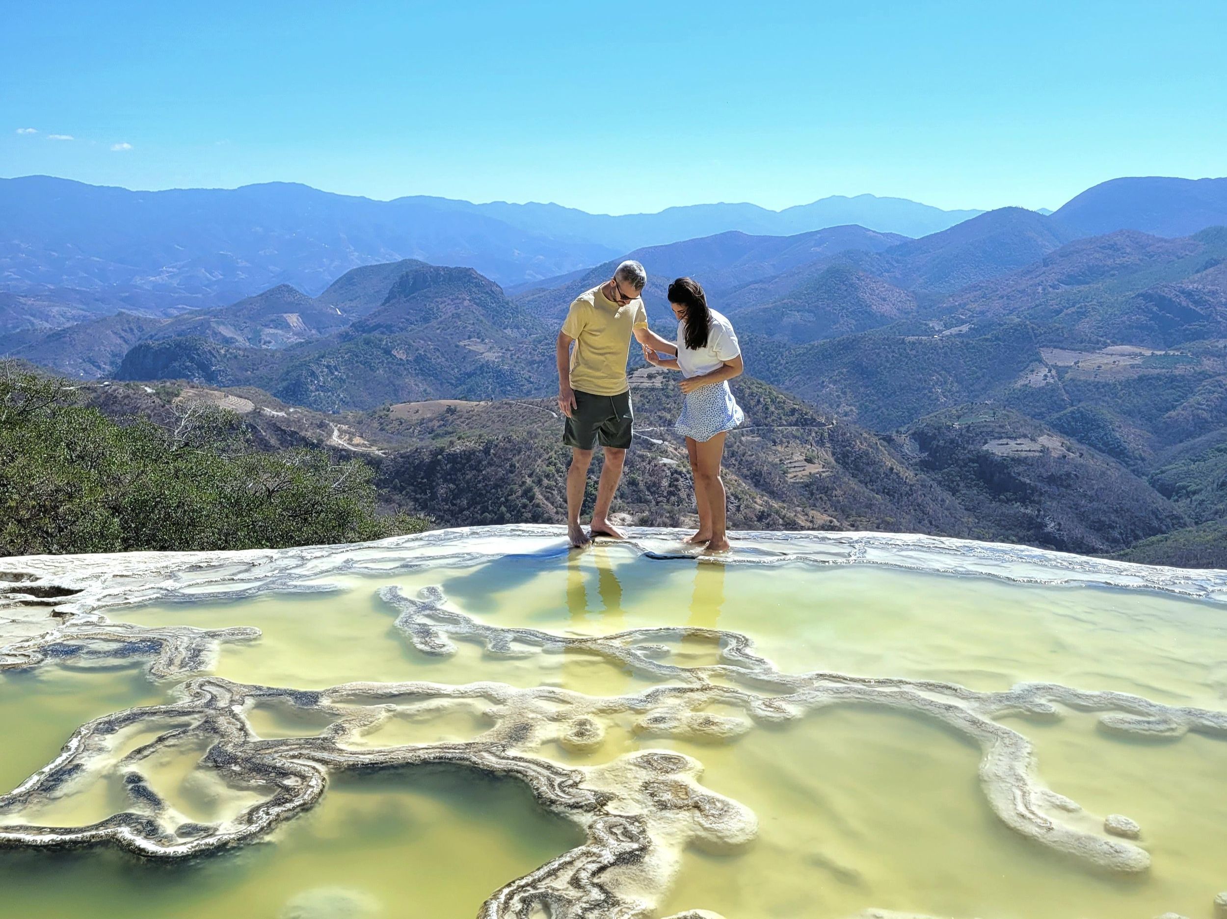 Hierve el Agua HALBTAGESTOUR Führung Alle Gebühren inklusive