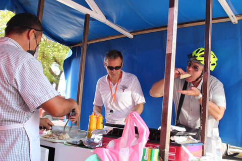 Passeio gastronómico de bicicleta eléctrica por Oaxaca.