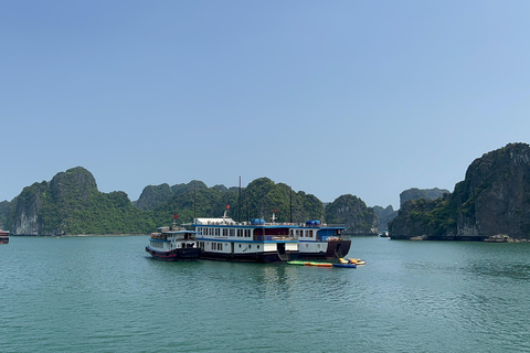 2-tägige Ha Long Bay Island Cruise Tour mit einem 3-Sterne-Kreuzfahrtschiff