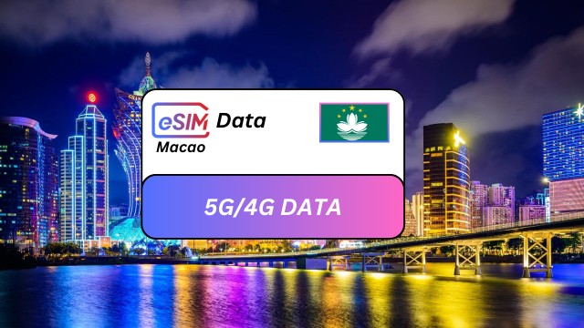 Visit Macao Seamless eSIM Roaming Data Plan for Travelers in Macau